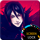 Sebastian Butler Anime Black Demon Screen Lock aplikacja