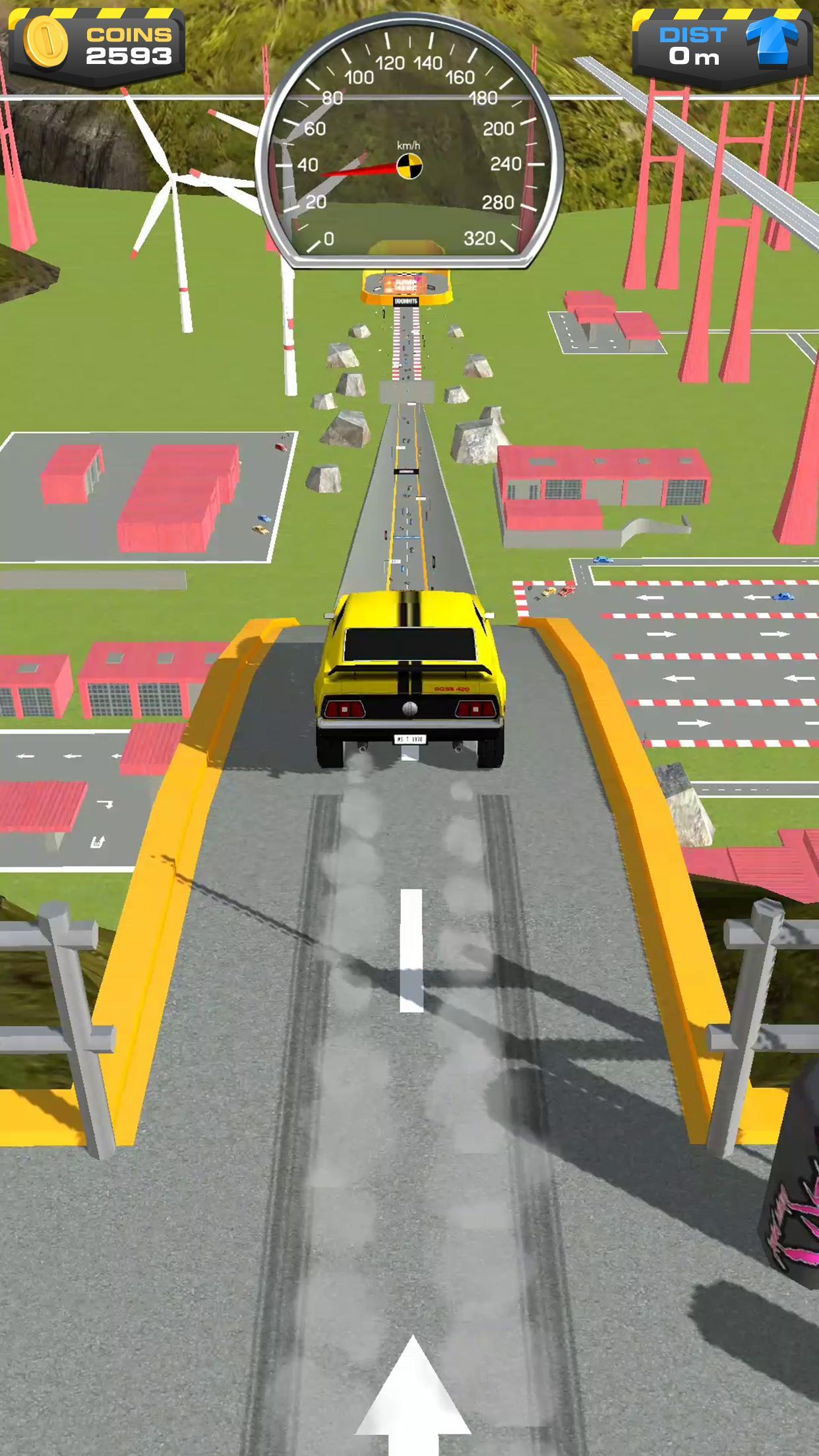 ramp car jumping switch