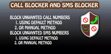Call Blocker e SMS Blocker