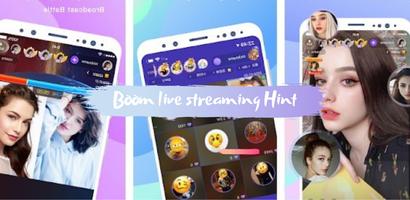 Boom live streaming Hint โปสเตอร์
