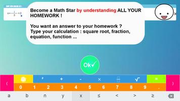 Boom Math Step-by-step Solver poster