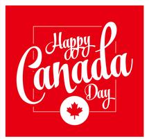 Canada Day Greetings Affiche