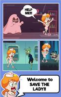 Save The Lady - Trivia Questions - Brain Teasers الملصق