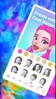 3D avatar Creator emoji of yourself Cartaz