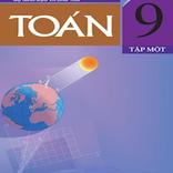 Toán Lớp9 Tập một