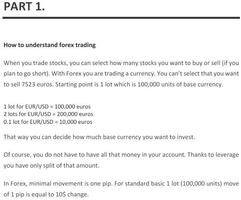 Forex Basics Trading capture d'écran 2