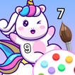 Book Unicorn - Color by Number icon