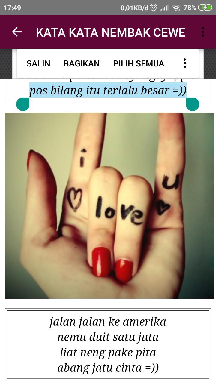 Kata Kata Cinta Gombal Romantis For Android APK Download