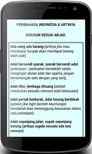 Dapatkan Gambar Pribahasa Indonesia Artinya Apk 1 6 Download For Android Terupdate by www.cikimm.com