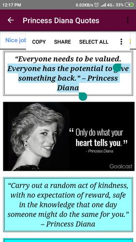Princess Diana Quotes Inspirational For Android Apk Download