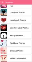 Love Poems Ekran Görüntüsü 1