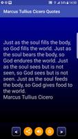 Marcus Tullius Cicero Quotes ポスター