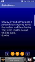 Goethe Quotes plakat