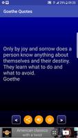 Goethe Quotes Plakat