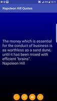 Napoleon Hill Quotes پوسٹر