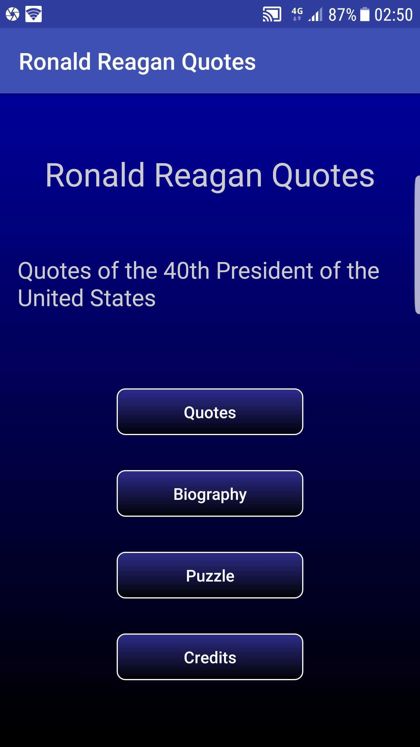 Ronald Reagan Quotes For Android Apk Download