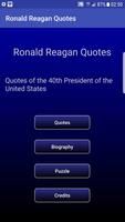 Ronald Reagan Quotes पोस्टर