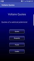 Voltaire Quotes โปสเตอร์