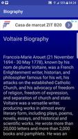 Voltaire Quotes captura de pantalla 3