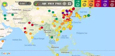 Smog Map Ultra fine particle