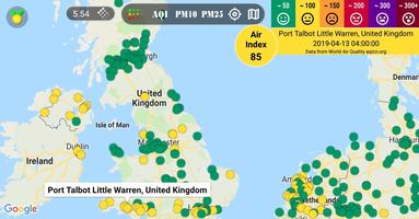 Smog Map স্ক্রিনশট 1