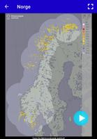 Værradar Norge imagem de tela 2
