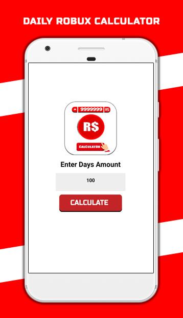 Free Robux Calculator For Roblox 2020 For Android Apk Download - gratis robux code 2020