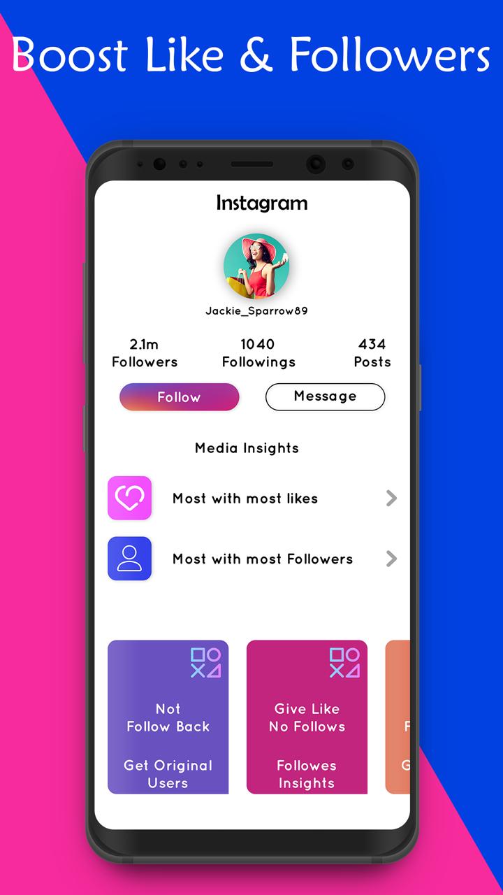 Скачать Booster for Instagram: Free Followers and Likes APK для Android