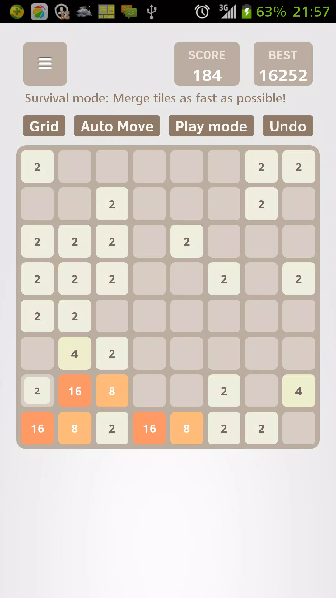 Super 2048::Appstore for Android