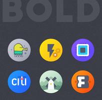 Bold Icon Pack syot layar 1