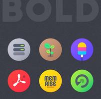 Bold Icon Pack syot layar 2