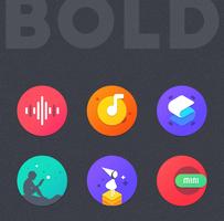 Bold Icon Pack syot layar 3