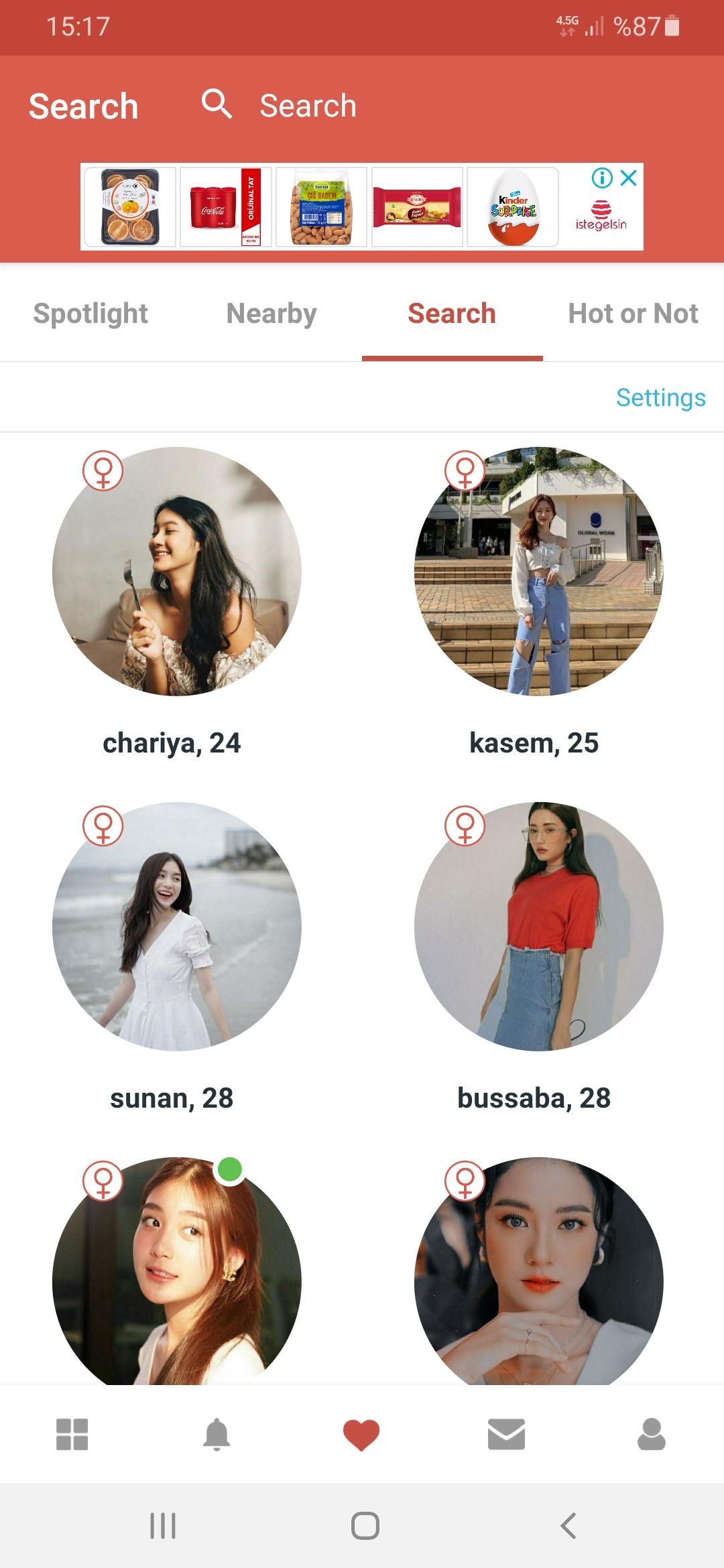 Kinders Dating Site.