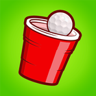 ikon Bounce Ball: Red pong cup