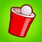 Bounce Ball: Red pong cup آئیکن