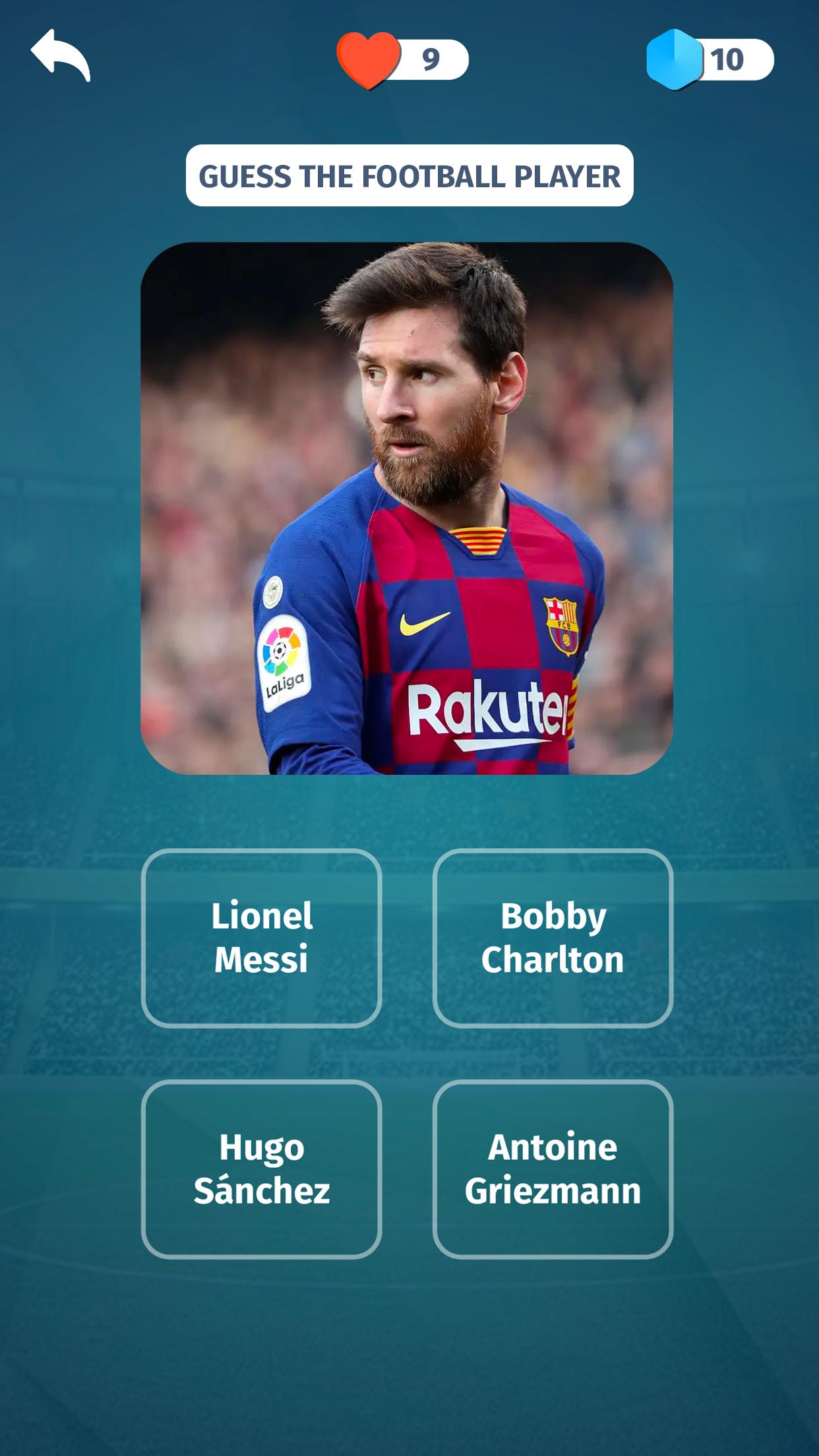Football Quiz pour Android - Téléchargez l'APK