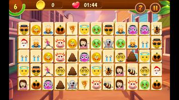 Game Onet Puzzles Emoticon captura de pantalla 2