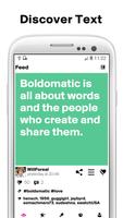 Boldomatic الملصق