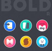 Boldr Icon Pack ポスター