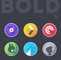برنامه‌نما Boldr Icon Pack عکس از صفحه