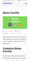 Bolsa Familia App 截图 3