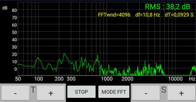 Sound Oscilloscope captura de pantalla 1