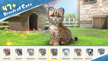 برنامه‌نما Kitten: Cat Game Simulator عکس از صفحه