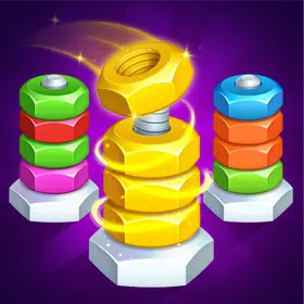 Bolt Sort: Stacking Puzzle