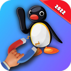 Noot noot Match 3d tile puzzle 아이콘