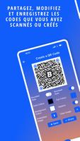 Scanner créateur de codes QR capture d'écran 1