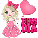 Bom dia e boa noite adesivos APK