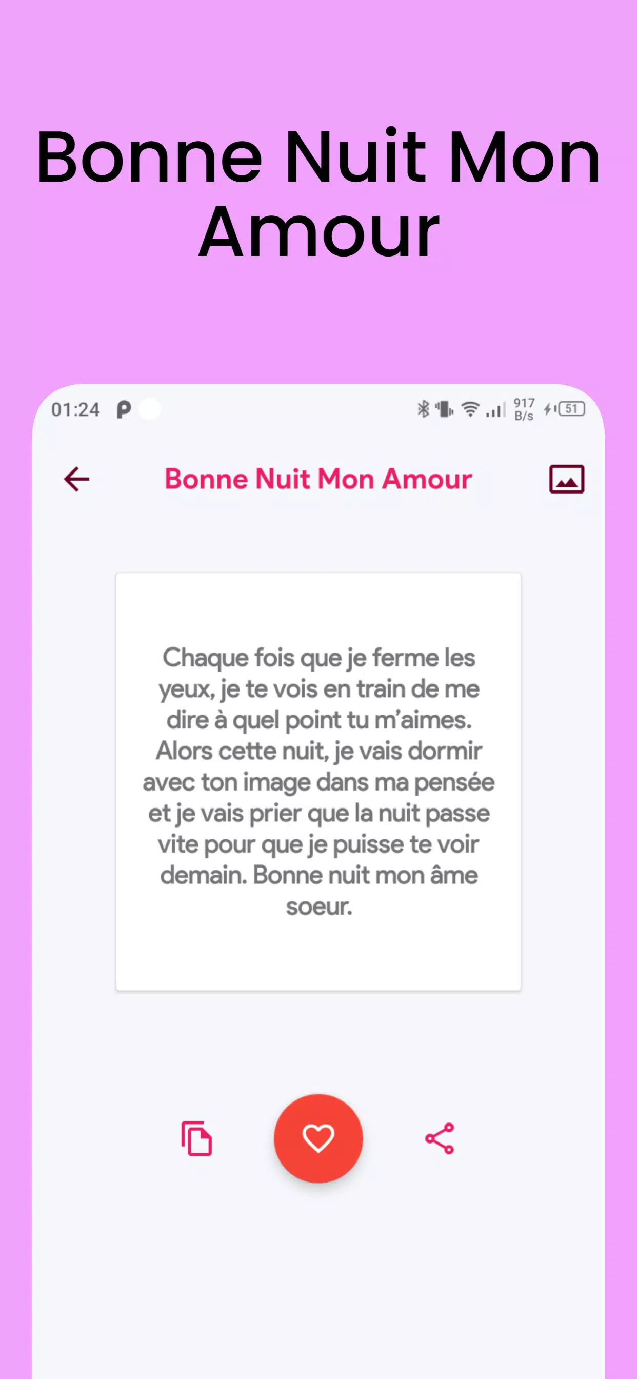 Bonne Nuit Mon Amour For Android Apk Download
