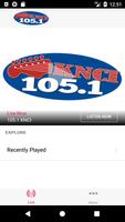 New Country 105.1 KNCI Affiche