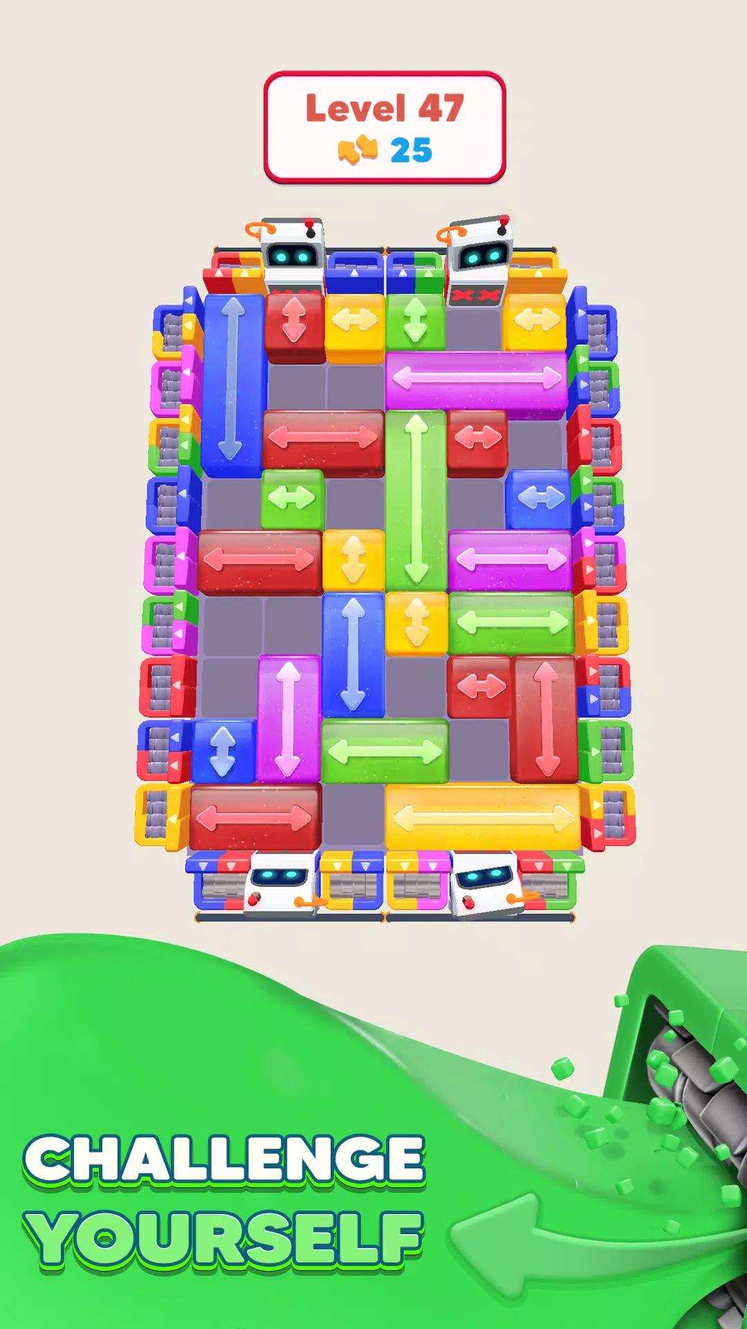 Color Blocks 3D: Slide Puzzle